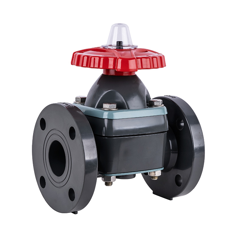 شیر دیافراگمی فلنجدار FRPP G41F-10S DN20، DN32-150 20A، 32A-150A JIS استاندارد
