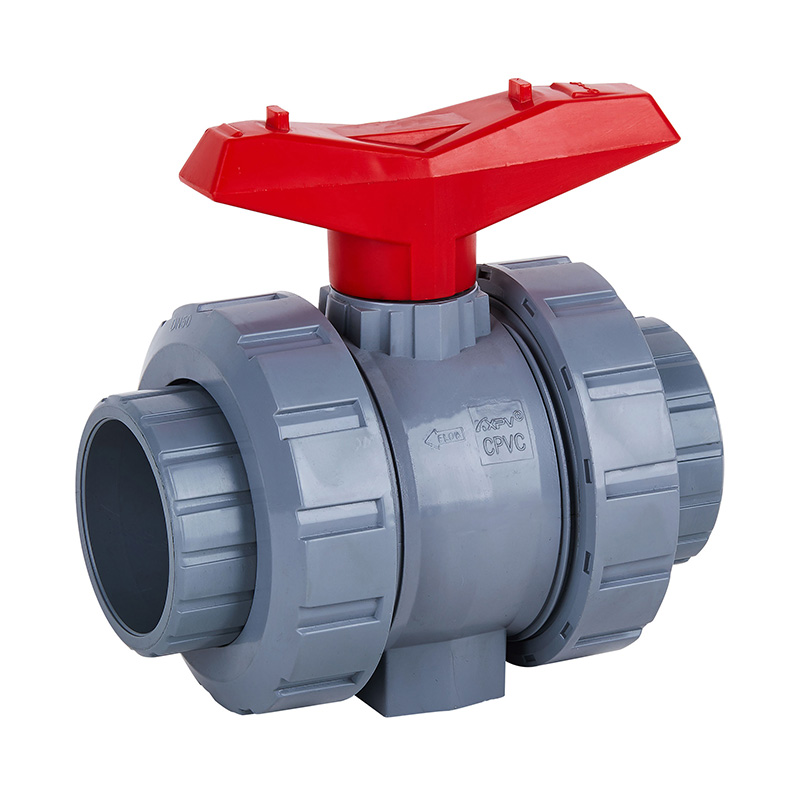 PVC-C Q61F-10V Socket Ball Valve DN15-100 1/2'-4' ANSI Standard