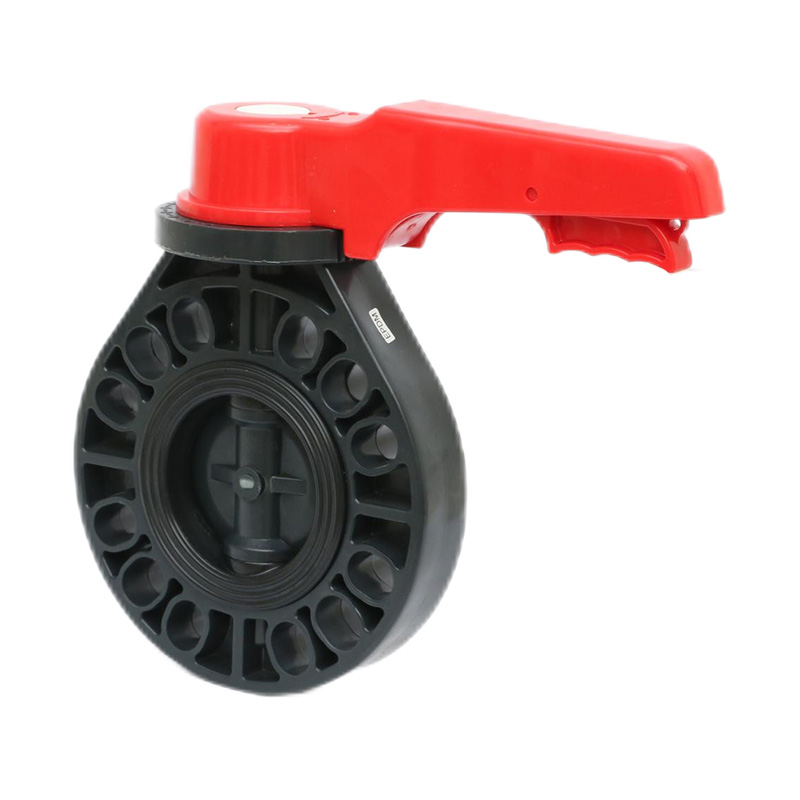 FRPP D71X-10S نوع چرخ دستی شیر پروانه ای DN15-200 15A-200A JIS استاندارد