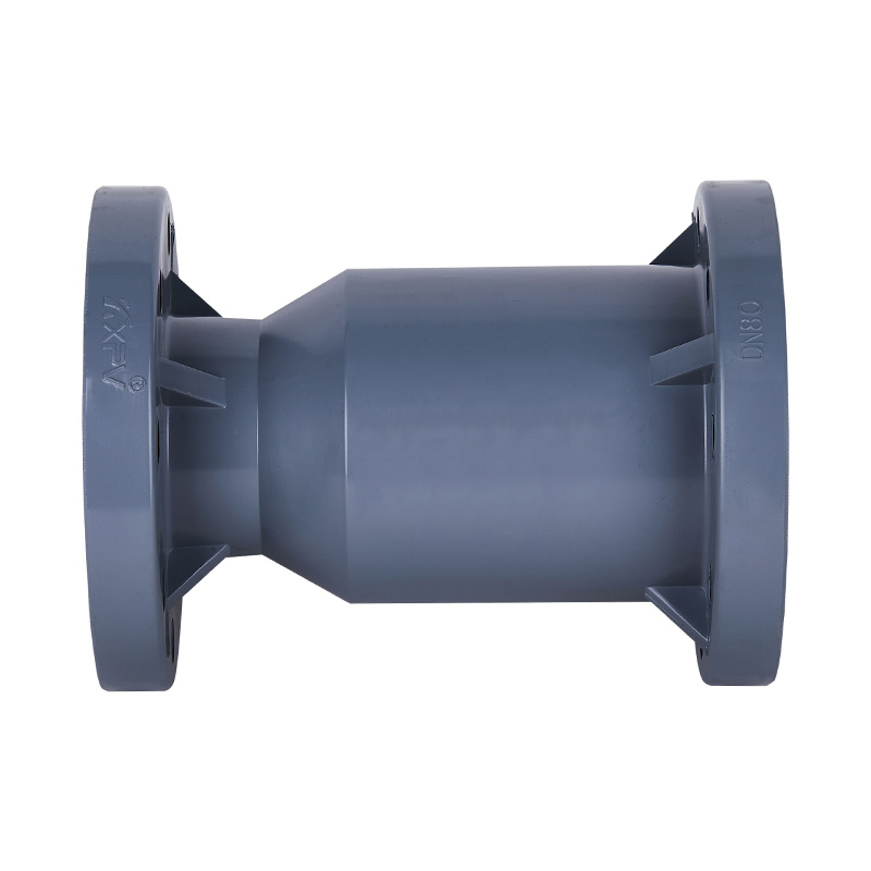 شیر چک عمودی PVC-C H41F-10V استاندارد DN15-300 گیگابایت