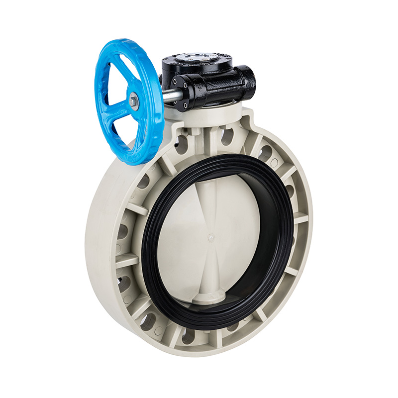 PPH D371X-10S Worm-Gear Butterfly Valve DN32-1000 GB استاندارد