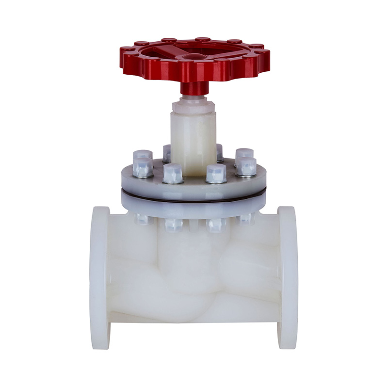 PVDF J41F-10F نوع فلنج Globe Valve DN15-150 GB استاندارد
