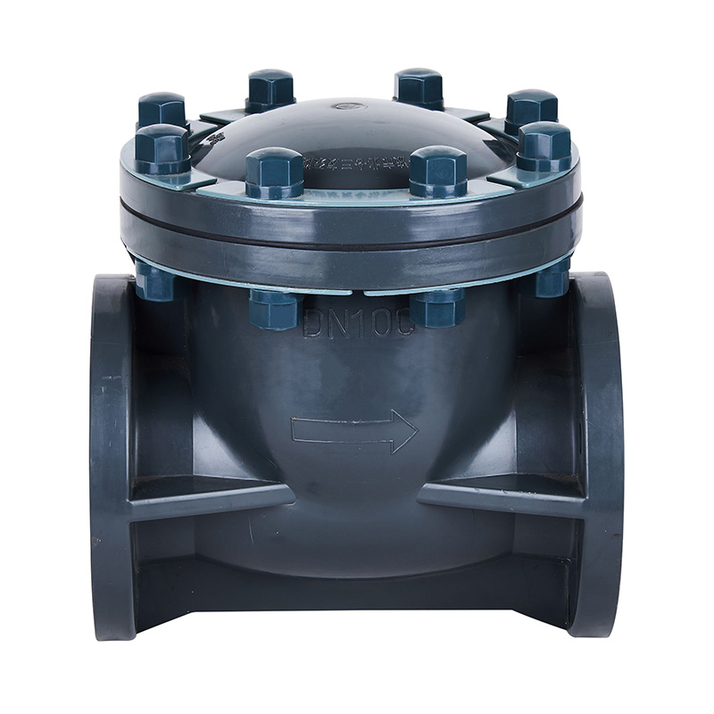 PVC-U H44F-10U نوع سوئینگ شیر چک DN15-300 استاندارد استاندارد