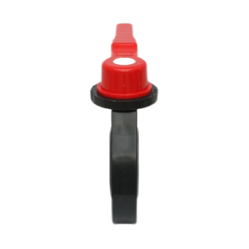 FRPP D71X-10S نوع چرخ دستی شیر پروانه ای DN40-200 1-1/2'-8' ANSI استاندارد