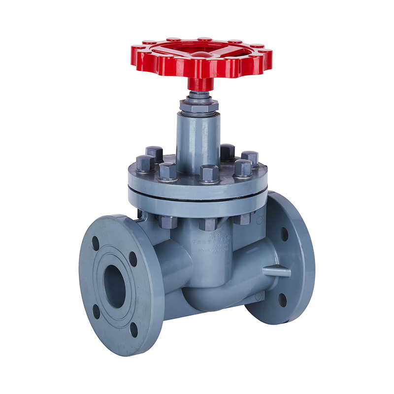 PVC-C J41F-10V فلنج نوع Globe Valve DN15-150 1/2'-6' ANSI استاندارد