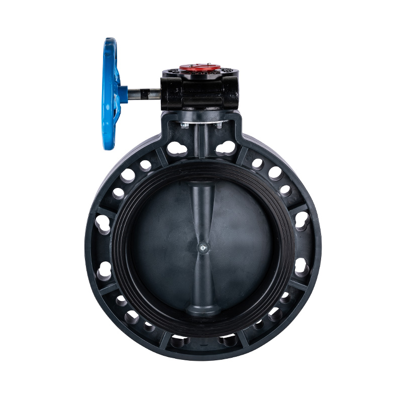 FRPP D371X-10S Worm-Gear Butterfly Valve DN32-1000 GB استاندارد