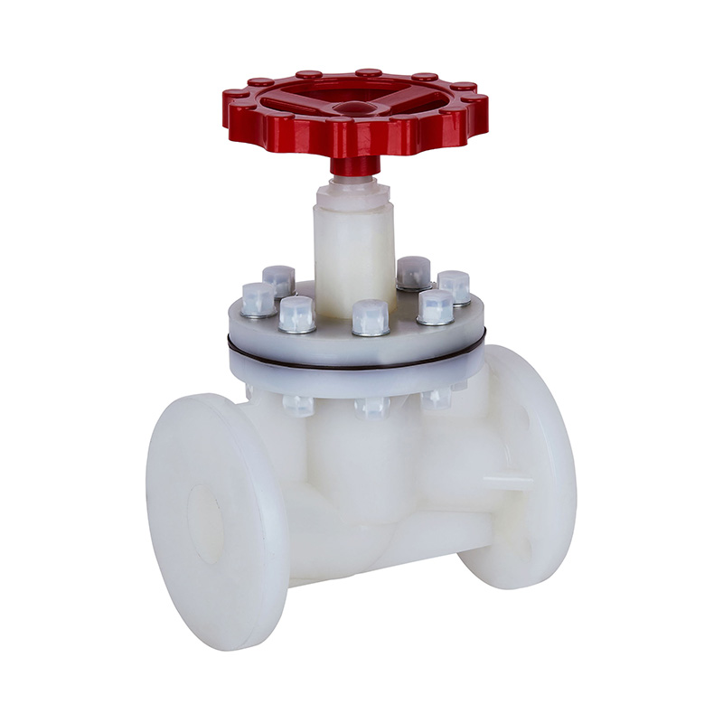PVDF J41F-10F نوع فلنج Globe Valve DN15-150 GB استاندارد
