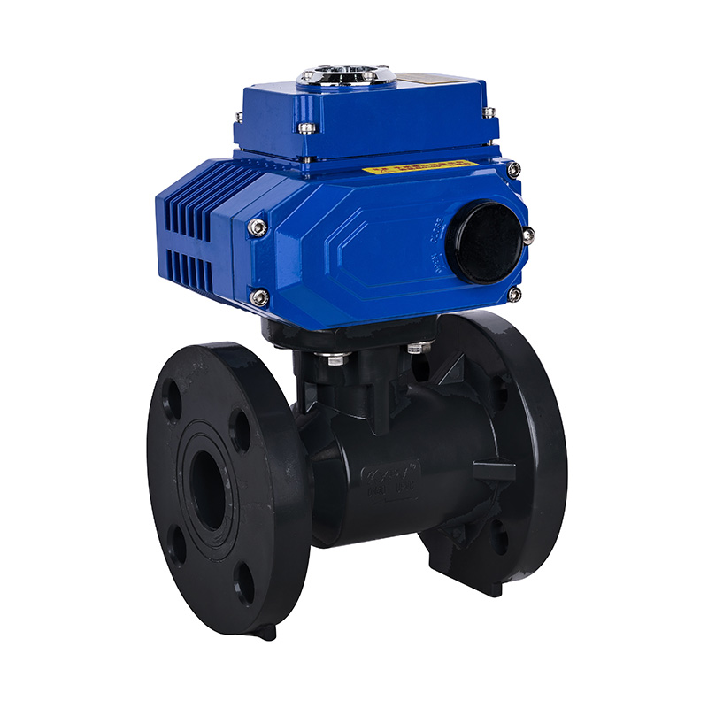 FRPP D941F-10S فلنج برقی فلنج شیر توپی DN15-300 1/2'-12' ANSI استاندارد