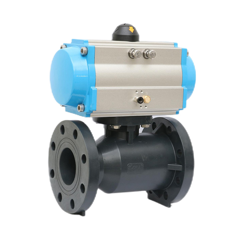 استاندارد JIS FRPP Q641F-10S فلنج پنوماتیک DN20-300