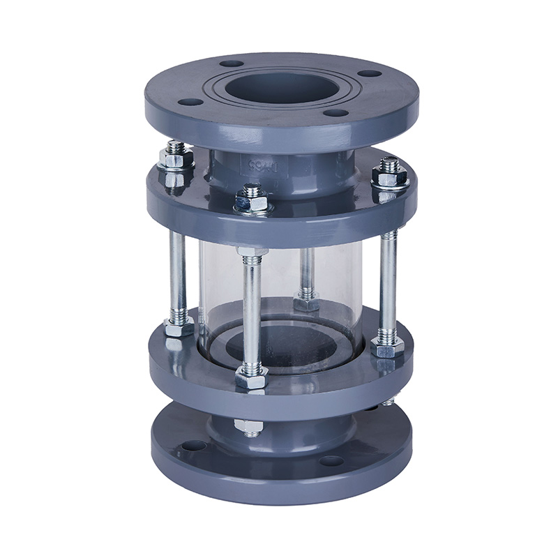 شیشه دید PVC-C DN25-200 1'-8' ANSI استاندارد