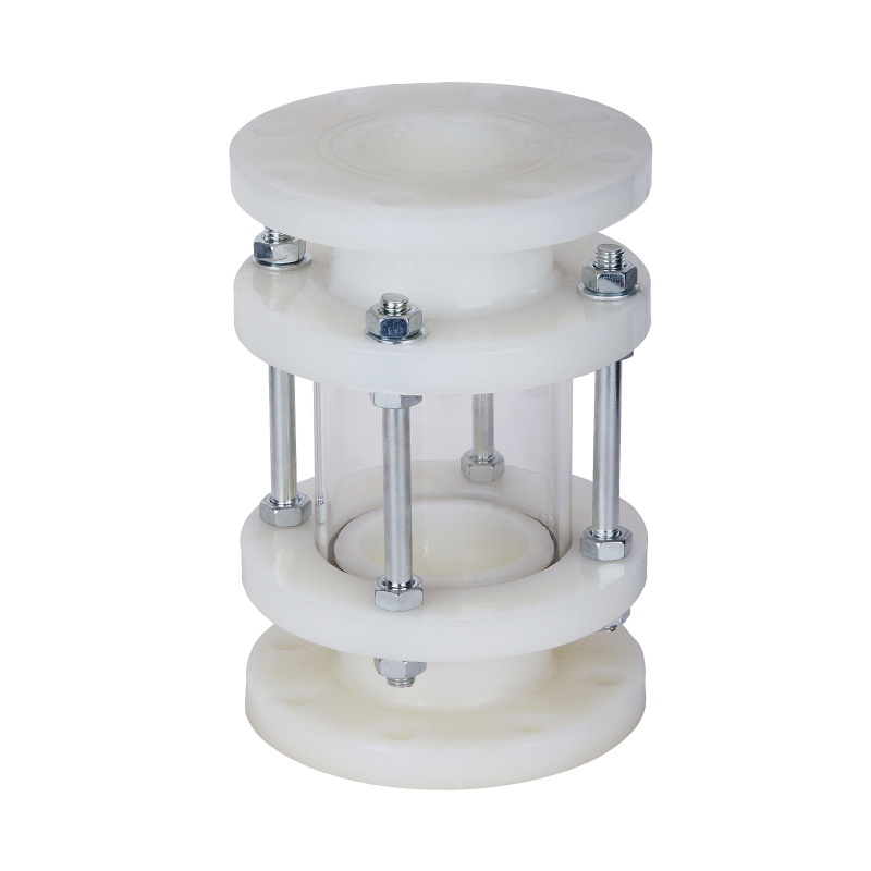 شیشه دید PVDF DN25-200 1'-8' استاندارد ANSI