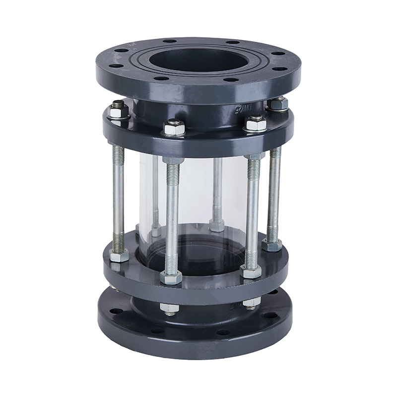 شیشه دید PVC-U DN15-200 استاندارد استاندارد