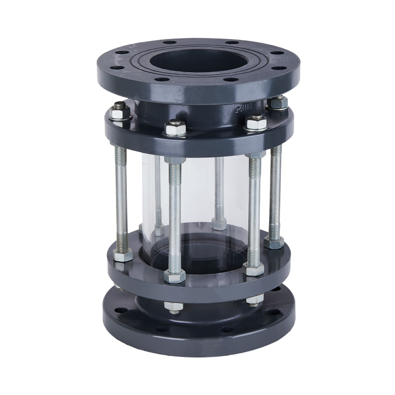 شیشه دید PVC-U DN25-200 1'-8' ANSI استاندارد