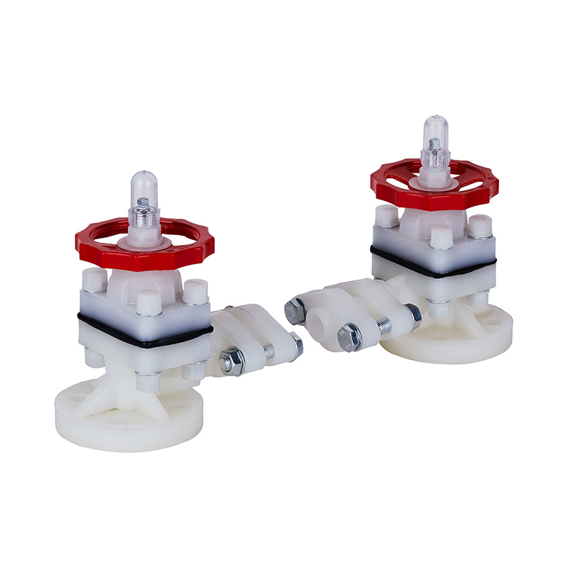 PVDF G41F-10F نشانگر سطح DN15-50 استاندارد ANSI 1/2'-2'