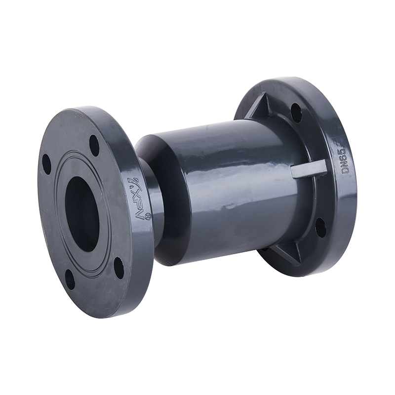 شیر برگشتی عمودی PVC-U H41F-10U DN15-300 استاندارد ANSI 1/2'-12'