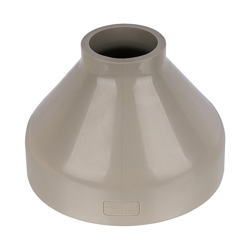 PPH کاهش دهنده جوش لب به لب DN50*40-300*250 استاندارد استاندارد