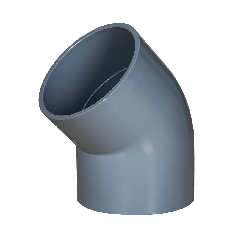 PVC-C 45°Elbow DN15-600 1/2'-24' ANSI استاندارد