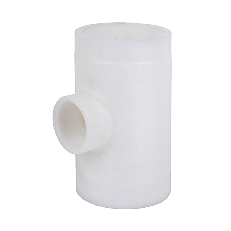 سه راهی کاهش دهنده جوش لب به لب PVDF DN15*20-100*80 استاندارد استاندارد